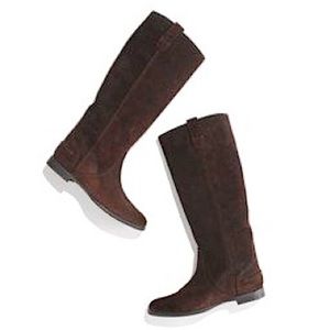 MADEWELL 1937 ARCHIVE Brown Suede Riding Boots